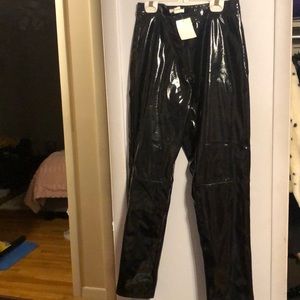 Patent leather faux pants NWT size 12 h and m